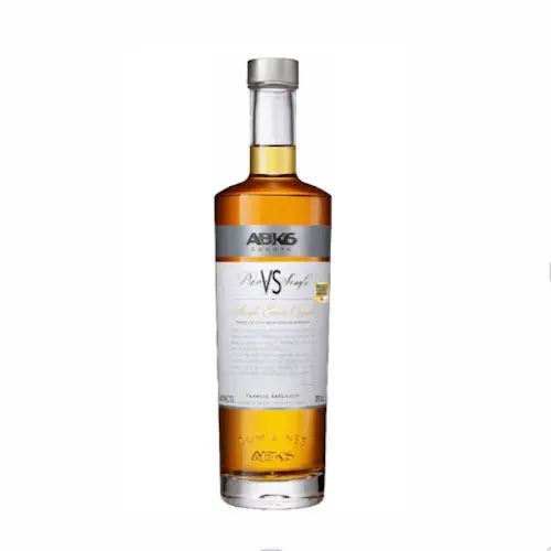 Bottle of ABK6 VS cognac