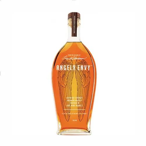 Bottle of Angel’s Envy Kentucky straight bourbon