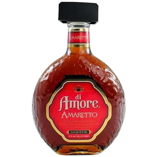 Amaretto liqueur bottle