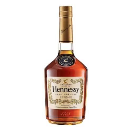 Bottle of Hennessy V.S cognac