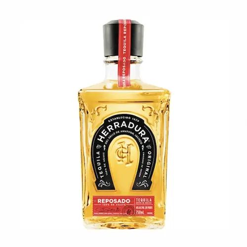 Bottle of Herradura Reposado tequila