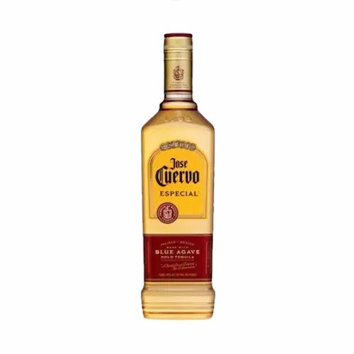Bottle of José Cuervo Especial gold tequila