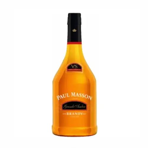 Bottle of Paul Masson brandy
