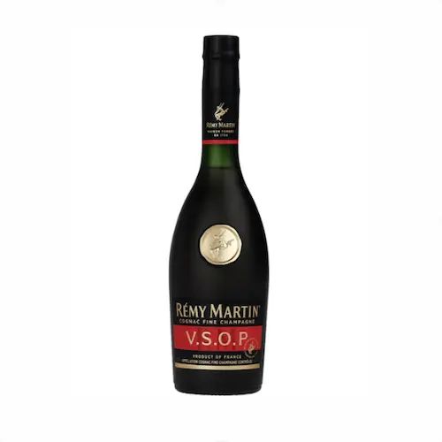 Bottle of Rémy Martin V.S.O.P cognac