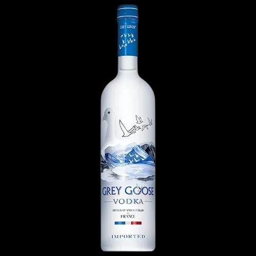 Bottle of Grey Goose vodka