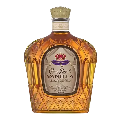 Crown Royal Vanilla whisky bottle